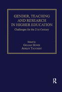 Gender, Teaching and Research in Higher Education: Challenges for the 21st Century