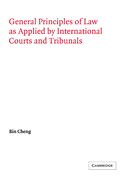 General principles of law as applied by international courts and tribunals.