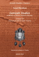 Genizah Studies in Memory of Doctor Solomon Schechter: Liturgical and Secular Poerty (Volume 3)