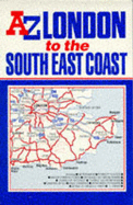 Geographers' AZ Road Map of London to the South-East Coast