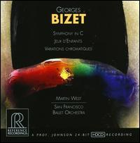 Georges Bizet: Symphony in C; Jeux D'Enfants - San Francisco Ballet Orchestra; Martin West (conductor)