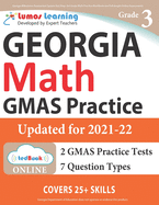 Georgia Milestones Assessment System Test Prep: 3rd Grade Math Practice Workbook and Full-Length Online Assessments: Gmas Study Guide