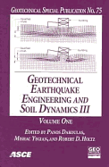 Geotechnical Earthquake Engineering and Soil Dynamics III - Dakoulas, Panos (Editor)