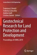 Geotechnical Research for Land Protection and Development: Proceedings of Cnrig 2019