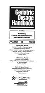 Geriatric Dosage Handbook, 1995-96