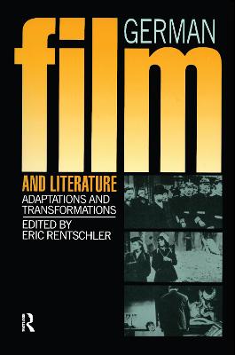 German Film & Literature - Rentschler, Eric