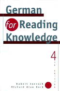 German for Reading Knowledge - Jannach, Hubert, and Korb, Richard Alan