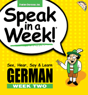 German: Week 2: See, Hear, Say and Learn