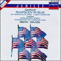 Gershwin: Rhapsody in Blue; An American in Paris; Cuban Overture; Copland: Appalachian Spring - Daniel Majeske (violin); Ivan Davis (piano)