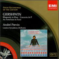 Gershwin: Rhapsody in Blue; Concerto in F; An American in Paris - Andr Previn (piano); London Symphony Orchestra; Andr Previn (conductor)