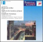 Gershwin: Rhapsody in Blue; Falla: Nights in the Gardens of Spain; Franck: Symphonic Variations