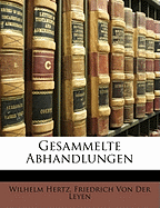 Gesammelte Abhandlungen