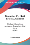 Geschichte Der Stadt Laufen Am Neckar: Mit Ihren Ehemaligen Amtsorten Gemrigheim Und Ilsfeld (1846)