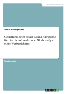 Gestaltung einer Social Media-Kampagne fr eine Schuhmarke und Werbeanalyse eines Werbeplakates