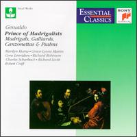 Gesualdo: Prince of Madrigalists - Charles Scharbach (bass); Cora Lauridsen (contralto); Eugene Wilson (cello); Grace Lynne Martin (soprano);...