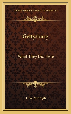 Gettysburg: What They Did Here - Minnigh, L W