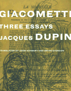 Giacometti: Three Essays
