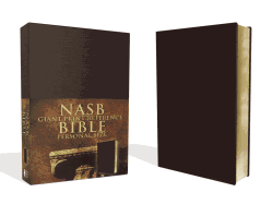 Giant Print Reference Bible-NASB-Personal Size