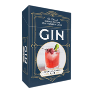 Gin Cocktail Cards a-Z: the Ultimate Drink Recipe Dictionary Deck (Cocktail Recipe Deck)