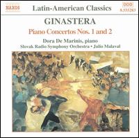 Ginastera: Piano Concertos Nos. 1 and 2 - Dora De Marinis (piano); Slovak Radio Symphony Orchestra