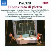 Giovanni Pacini: Il convitato di pietra - Geraldine Chauvet (mezzo-soprano); Giorgio Trucco (tenor); Giulio Mastrototaro (baritone); Leonardo Cortellazzi (tenor);...