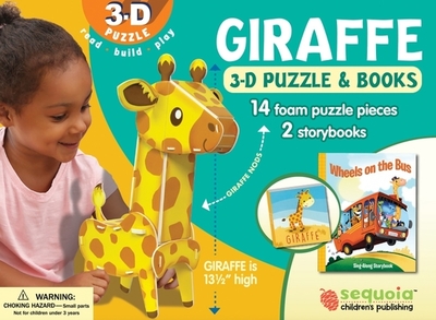 Giraffe: Wildlife 3D Puzzle and Books - Broderick, Kathy