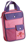 Girls Organizer Cover Pink Butterfly Medium