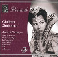 Giulietta Simionato - Ettore Bastianini (vocals); Franco Corelli (vocals); Giulietta Simionato (mezzo-soprano); Nicola Zaccaria (vocals);...