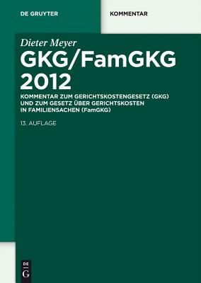 GKG/FamGKG 2012 - Meyer, Dieter