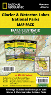 Glacier / Waterton Lakes National Parks, Map Pack Bundle