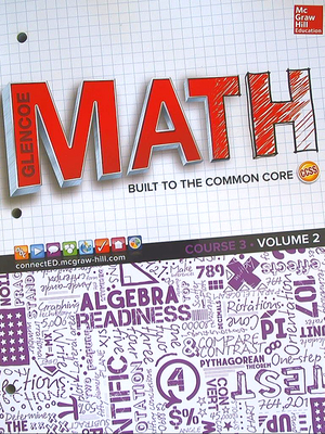 Glencoe Math, Course 3, Student Edition, Volume 2 - McGraw Hill (Creator)