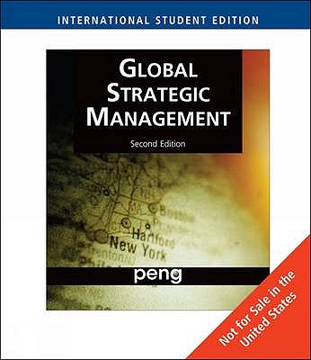 Global Strategic Management Book By Mike W Peng 1