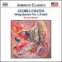 Gloria Coates: String Quartets Nos. 1, 5, 6 - Kreutzer Quartet