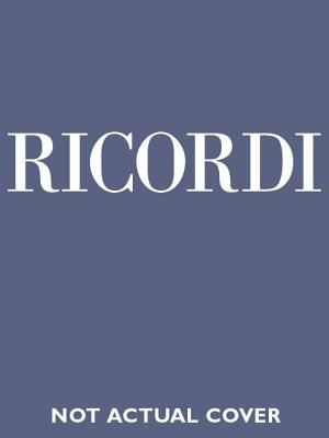 Gloria, RV 589: Ricordi Opera Vocal Score Series - Vivaldi, Antonio (Composer), and Talbot, Michael (Editor)