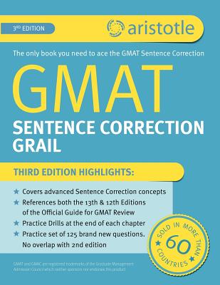 GMAT Sentence Correction Grail 3rd Edition - Prep, Aristotle