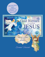 God Blesses Us with Baby Jesus Children's Christmas Books: Create Your Own Nativity! Activity Art Included Another Read and Pray Book from Prayer Garden Press Christmas Books for Kids 5-7, 8-12, 4-6, 3-5, Religious Great Stocking Stuffers for Kids for...