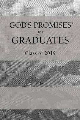 God's Promises for Graduates: Class of 2019 - Silver Camouflage NIV: New International Version - Countryman, Jack