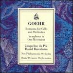 Goehr: Romanza; Symphony in One Movement - Jacqueline du Pr (cello); New Philharmonia Orchestra