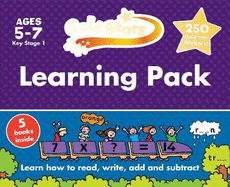 Gold Stars Learning Pack Ages 5-7 Key Stage 1: Learn How to Read, Write, Add and Substract