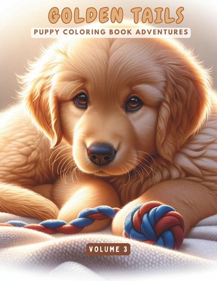 Golden Tails: Puppy Coloring Book Adventures - Fennessy, Sean, and Fennessy, Mona