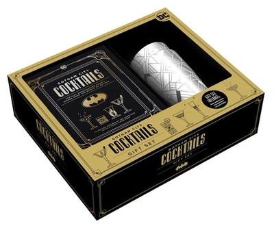 Gotham City Cocktails Gift Set: Official Handcrafted Food & Drinks from the World of Batman - Insight Editions