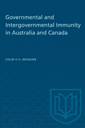 Governmental and Intergovernmental Immunity in Australia and Canada