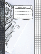 Graph Paper Composition Notebook: 110 Pages - Quad Ruled 4x4 - 8.5" x 11" Large Notebook with Grid Paper - Math Notebook For Students