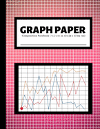 Graph Paper Composition Notebook: 200 Pages - 4x4 Quad Ruled Graphing Grid Paper - Math and Science Notebooks - Pink