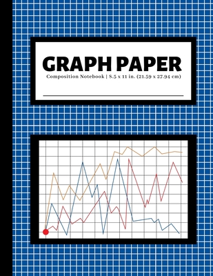 Graph Paper Composition Notebook: 4x4 Quad Ruled Graphing Grid Paper - 100 Pages - Blue - Scholar, Scribed