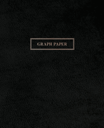 Graph Paper: Executive Style Composition Notebook - Smooth Black Leather Style, Softcover 6 x 9 - 100 pages (Office Essentials)