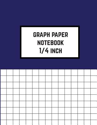 Graph Paper Notebook 1/4 inch: Graphing Notebook 0.25 inch: Composition Notebook with 100+ pages, 8.5"x11" sized - Swan Jm