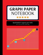 Graph Paper Notebook: 200 Pages, 4x4 Quad Ruled, Grid Paper Composition (Large, 8.5x11 in.)