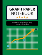 Graph Paper Notebook: 200 Pages, 4x4 Quad Ruled, Grid Paper Composition (Large, 8.5x11 in.)