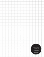 Graph Paper Notebook: Composition Notebook 1/2 inch squares 0.5" Grid Lines (100 pages) Ruled, Squared Graphing Paper, Blank Quad Ruled, Not Perforated, Perfect Binding, 8.5" x 11"